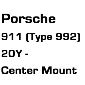 브로딧 Porsche 911  (Type992)   Center mount