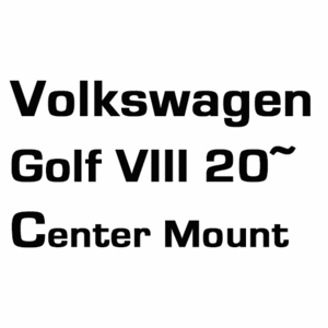 브로딧 Volkswagen Golf 8세대 20Y~ Center Mount