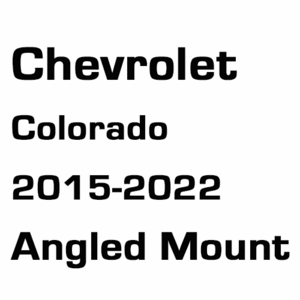 브로딧 Chevrolet Colorado 2015 ~ 2022Y  Angled mount
