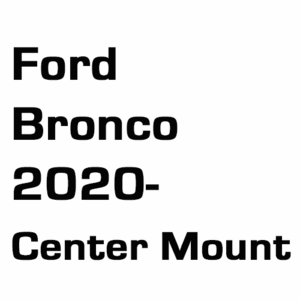 브로딧 FORD Bronco 2020~ center mount