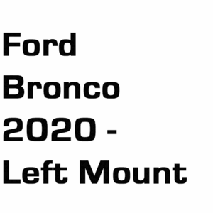 브로딧 FORD Bronco 2020~ LEFT mount
