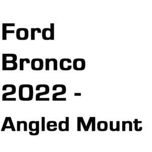 브로딧 FORD Bronco 2020~ Angled mount